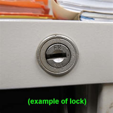 steel age file cabinet key|how to lock filing cabinet.